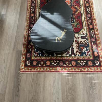 Glen Campbell's Signature on the body of Fender FA-100 Dreadnought Acoustic Guitar  mid-2000 image 8