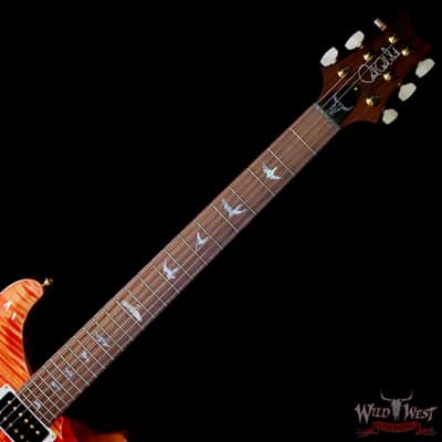 PRS Wild West Guitars 25th Anniversary Limited Run Wood Library Artist Package Custom 24 Piezo Salmon (Private Stock Color) 8.40 LBS (US Only / No International Shipping) image 4