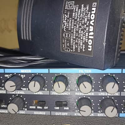 Novation Super Bass Station Monophonic Rackmount Synthesizer 1997 - Black image 2