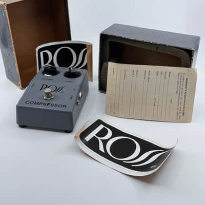 The Ross Compressor with Original Box, Registration Card & Stickers - 1970s - Gray image 15