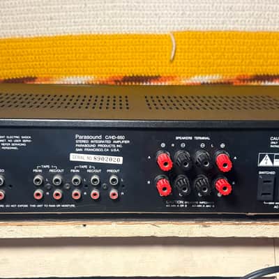 Parasound C/hd-650 80s-2000s - Brushed Black image 2
