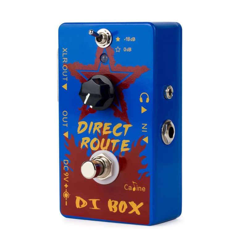 Caline CP-64 Direct Route Blue Headphone Amp & DI Box (Price includes the import duty for US buyer) image 1