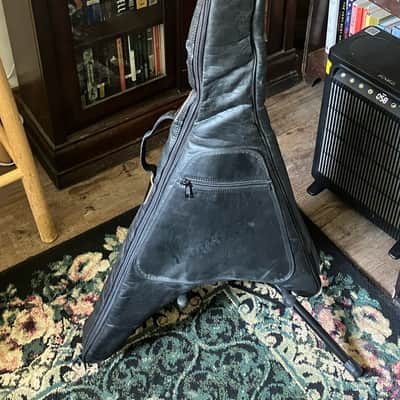 Jackson JS32T Randy Rhoads V Natural Oil w/ Rare Vintage Soft Leather Case image 11