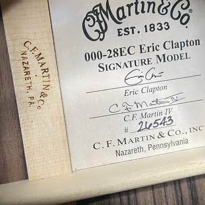 NEW! Martin 00028EC Eric Clapton Signature - Sunburst Finish - Authorized Dealer - 4.1lbs - G06780 image 9