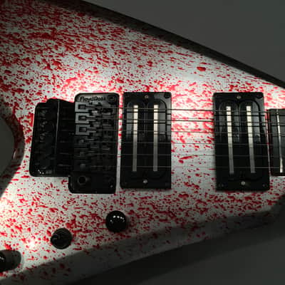 Washburn  USA Custom  Shop WV540 Chrome Murder Weapon V - Owned by Scott Ian of Anthrax image 6