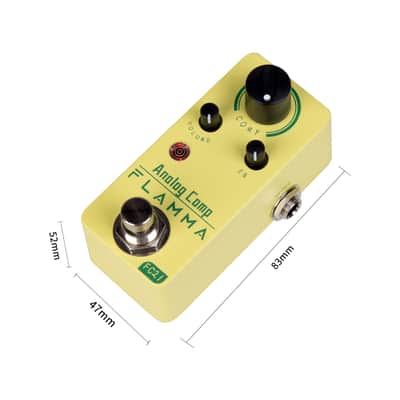 Flamma FC21 Compress Pedal with Smooth Attack and Decay True Bypass,price include the import duty for US buyer image 2