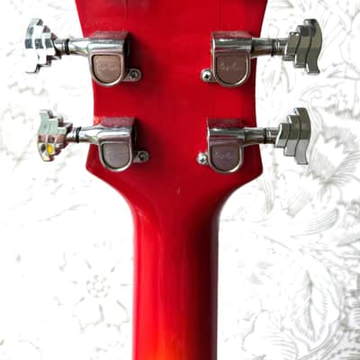 Hagstrom Jimmy (1976) - Cherry Sunburst, Excellent Condition, HSGFC, Free Worldwide Shipping ! image 5