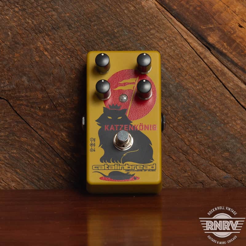 Catalinbread Katzenkönig Fuzz / Distortion 2015 - Present - Yellow image 1