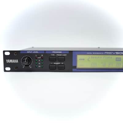 Yamaha REV500 Digital Reverberator Made in Japan Guitar Effect Rack Processor HZ01167 image 2