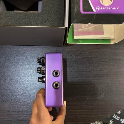 Pigtronix MS2 Mothership 2 Analog Synthesizer 2010s - Blue/Purple Graphic image 2