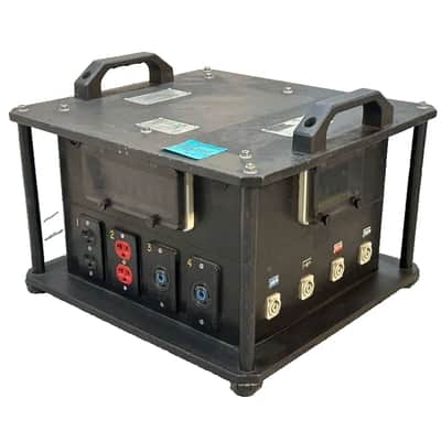 100A LEX POWER DISTRO 30A X2 L21-30, 20A X12 EDISON X 8NAC3 POWERCON #2368 image 11