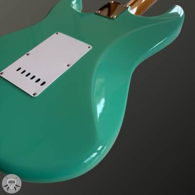 Fender Vintera '50s Stratocaster Sea Foam Green - Fender Gig Bag - Very Good+ Condition image 16