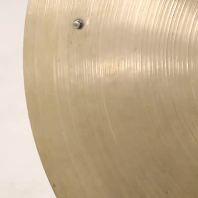 Zildjian 20" A. Avedis Sizzle Ride Cymbal Vintage 1960's 1,875g's image 5