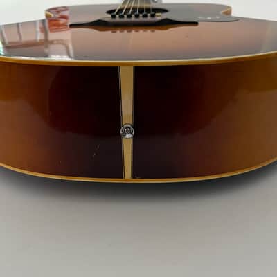 Epiphone FT-570Sb Sheraton 1973 - Cherry Burst Low Action Japan Hard Case. image 13