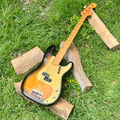 Vintage Fender Fullerton 1982 -1957 Reissue Precision Bass 1st Year image 11