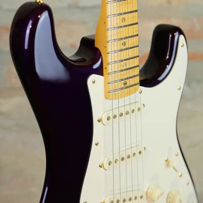 FENDER CUSTOM SHOP Stratocaster 1954 Reissue NOS - 2024 Limited Edition 70th Anniversary - Purple Metallic image 10