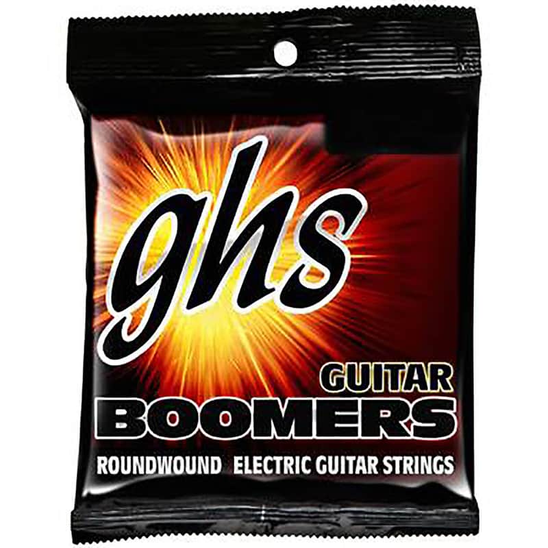 GHS Guitar Boomers Roundwound Electric Guitar Strings Light + 1/2 image 1