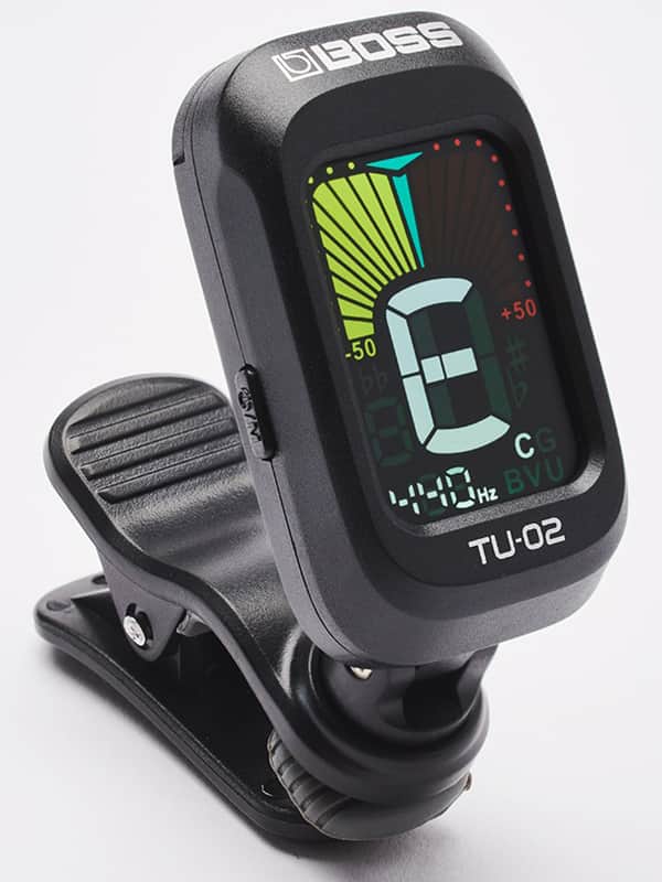 Boss TU-02 Clip-On Tuner image 1