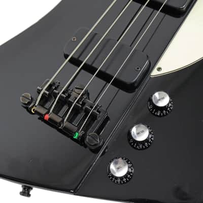 2002 Gibson Thunderbird IV Electric Bass Black Finish image 12