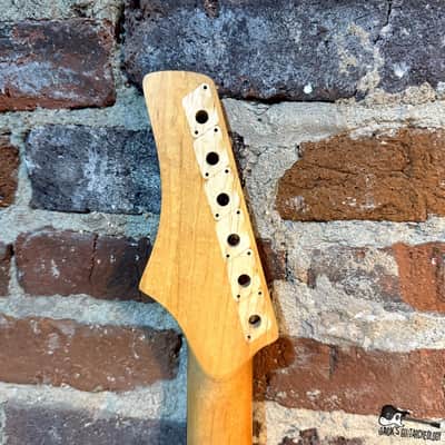 "Guitar" Electric Guitar Neck (1990s - Natural) image 6