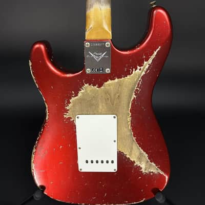 Fender Custom Shop 1963 Stratocaster Super Heavy Relic - Candy Apple Red image 11