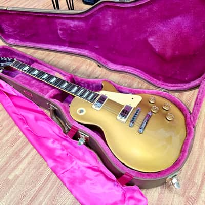 ✨RARE 1991✨Gibson Les Paul Deluxe Hall Of Fame Edition~ Bullion Gold~ Limited! image 2