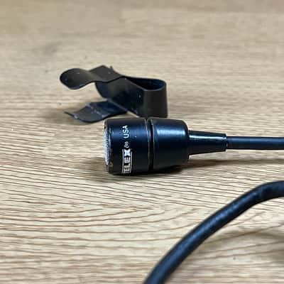 VTG Pair Telex WLM-200 Omnidirectional Electret Lapel Microphones LEMO Connector image 5