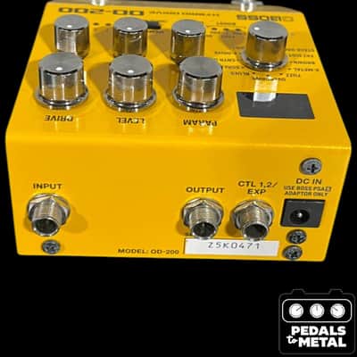 Boss OD-200 Overdrive 2019 - Present - Orange - X17616 image 3