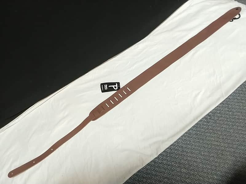 Perri’s 2.5" Basic Leather Guitar Strap - Tan - NEW image 1