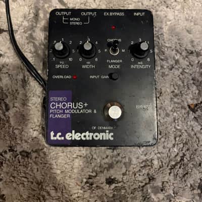 TC Electronic Stereo Chorus + Pitch Modulator & Flanger 1991 - 2016 - Black image 1