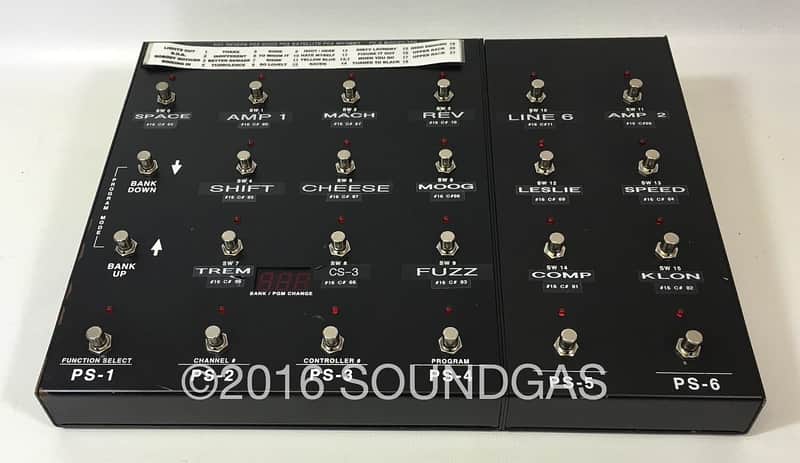 Bob Bradshaw / Custom Audio Electronics RS-10 MIDI Foot Controller