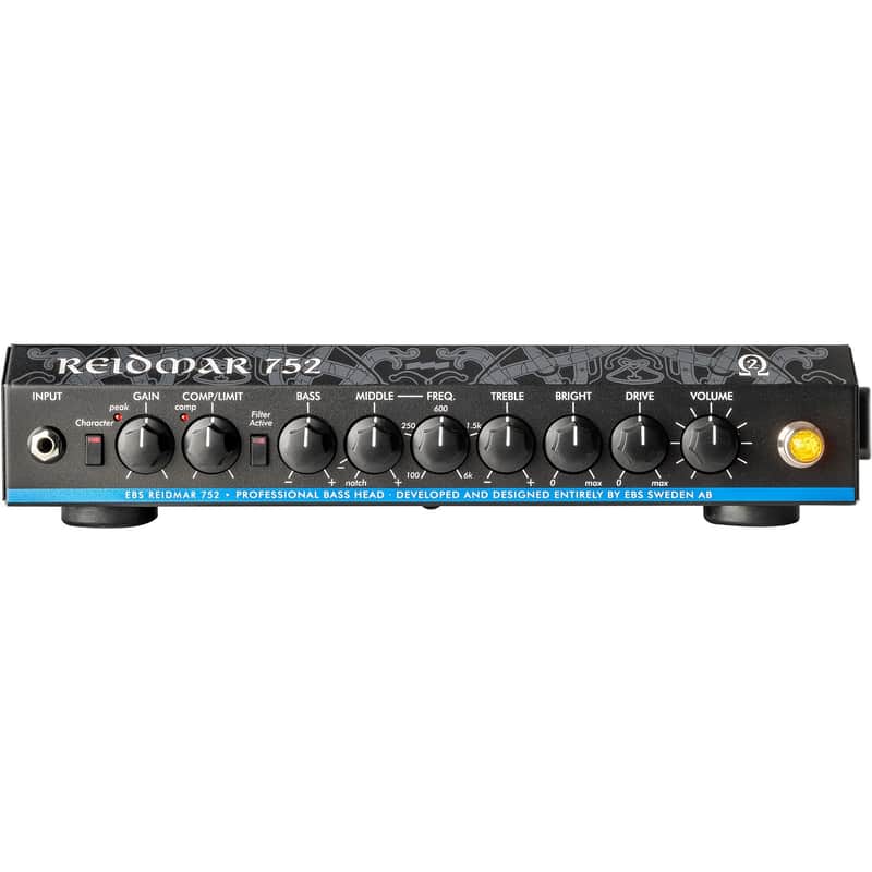 EBS Reidmar 752 Bass Guitar Amplifier Head (750 Watts) image 1
