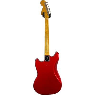 Fender Japan 69 Reissue Mustang 2012 - Candy Apple Red - Matching Headstock image 4