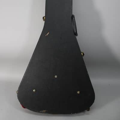 70s Gibson Flying V Case Black/Red image 2