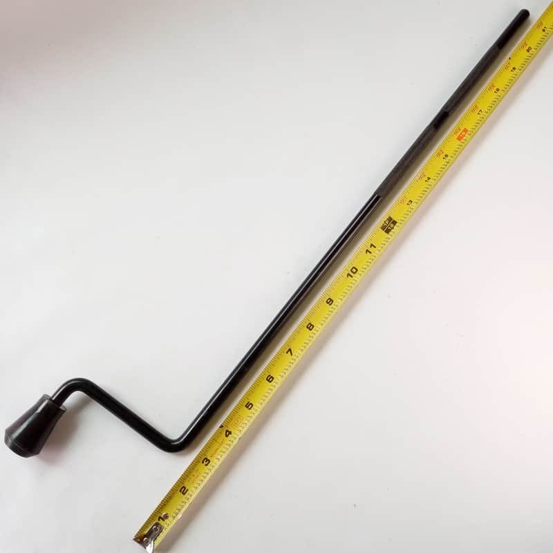 DW PDP 10mm x 21" Floor Tom Drum Leg Black Powdercoat Parts image 1