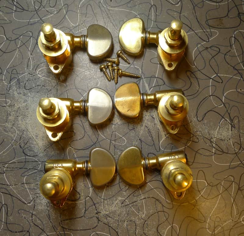Grover Rotomatic 60-70's Gold Vintage Tuners image 1