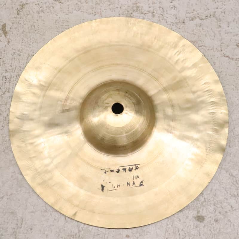 Chinese 9 3/4" China Cymbal 526g Vintage image 1