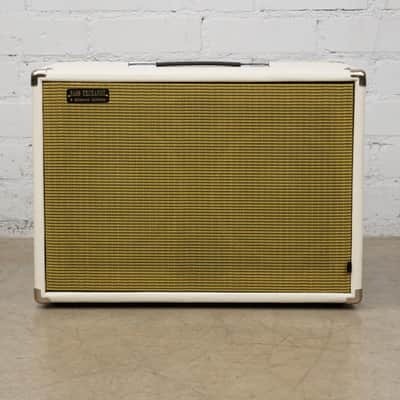 Ashen Bass Exchange 2x10 8ohm Bass Speaker Cabinet Cream Fender Bassman #53711 image 1