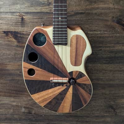 Rays Rootworks Electric acoustic Slimline concert ukulele 2026 - Oil image 1