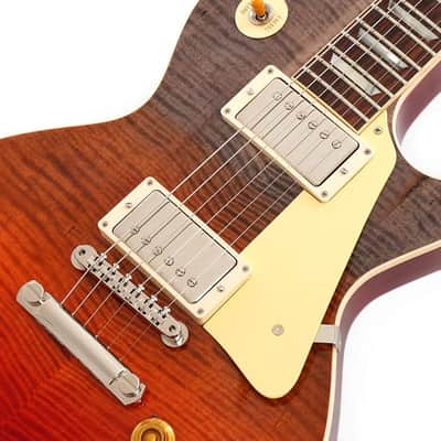 Gibson USED ​​Custom Shop 1959 Les Paul Standard Reissue Gloss (Sunset Tiger Fade) [SN. 9 34051] image 8