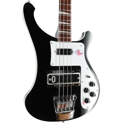 Rickenbacker Model 4003 Bass Guitar - Jetglo (Gloss Black) image 8