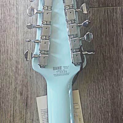 Danelectro Dano O. Cool 12 String Just Released In Stock! 2026 - Aqua image 7