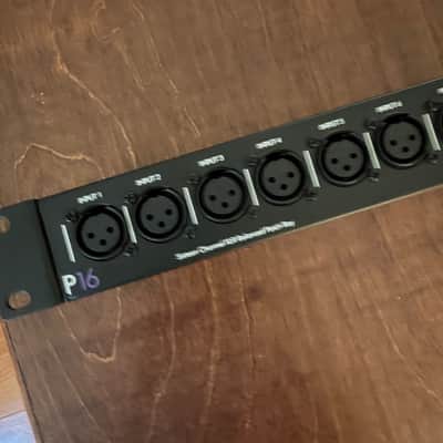 ART P16 Rackmount 16-Channel Balanced XLR Patchbay 2015 - Present - Black image 3