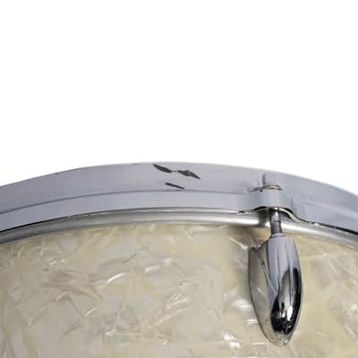 Used Gretsch Vintage 60s-70s Player's Kit White Marine Pearl 13, 16, 20 image 11