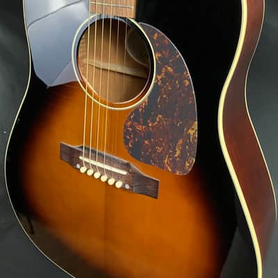 Epiphone Elitist J-45 Slope Shoulder Dreadnought Acoustic Guitar Vintage Sunburst w/ OHSC image 7