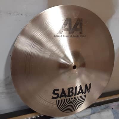 Sabian 15" AA Sound Control Crash Cymbal 2006 - 2010 - Natural image 2