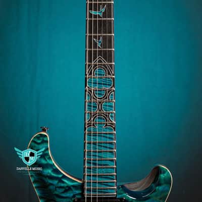 PRS Private Stock Special Semi-Hollow Gothic - Laguna Glow #10568 image 20