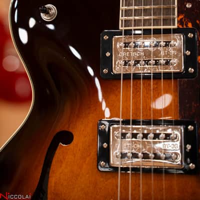GRETSCH G2622 Streamliner Center Block Double-Cut with V-Stoptail Laurel Fingerboard Broad’Tron BT-3S Pickups Forge Glow image 9