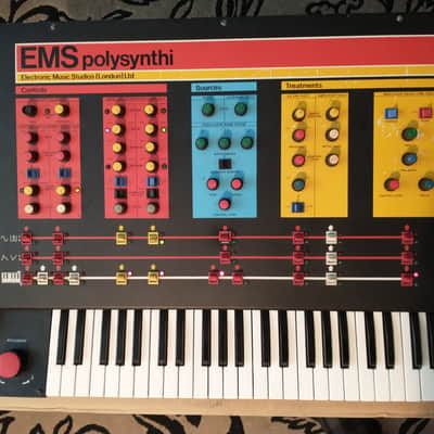EMS Polysynthi Analog Synthesizer Out-of-this-world! Rare! image 1