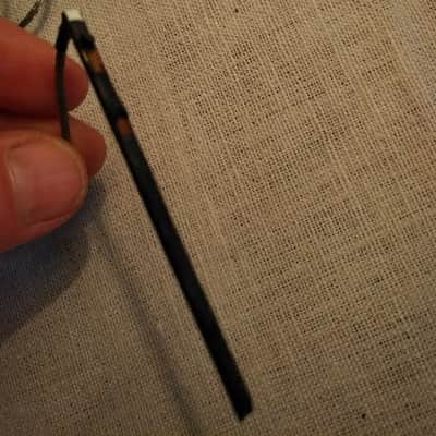 Generic Acoustic Guitar under bridge pick-up 1990 black image 2